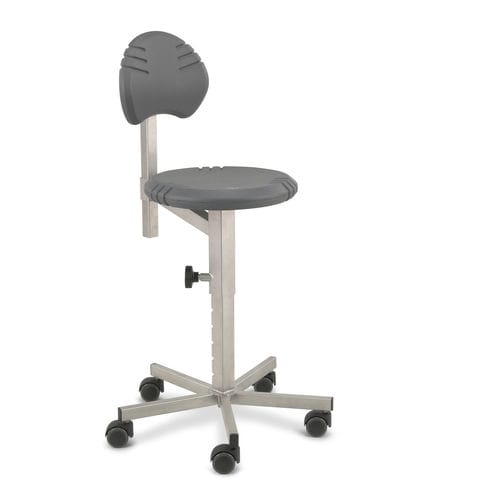 Silla de laboratorio - Pico - Score BV - con ruedas / de altura variable