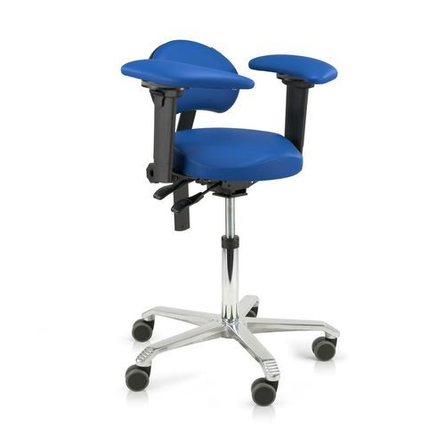 Taburete de laboratorio - Ergo Support - Score BV - quirúrgico / para clínica dental / para cirujano