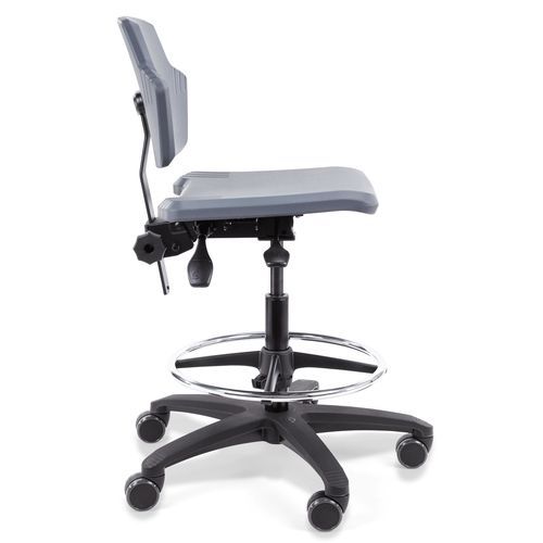 Silla de oficina para adulto - Spirit 1501 - Score BV - con ruedas / con reposabrazos / con reposapiés