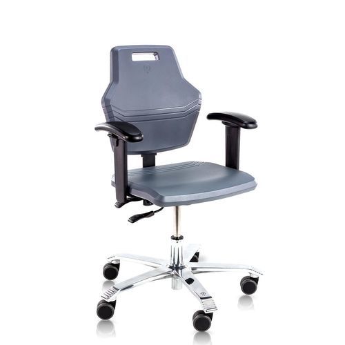 Silla de oficina de laboratorio - Pro 4400 - Score BV - para adulto / con reposabrazos / con ruedas