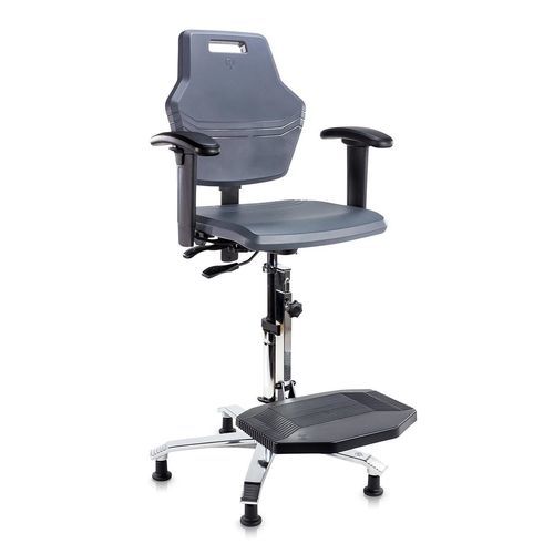 Silla de laboratorio - Pro 4408 - Score BV - para adulto / con reposabrazos / con respaldo alto