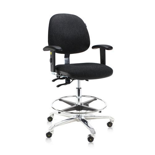Silla de oficina para adulto - Ergo 2301 ESD - Score BV - con reposabrazos / con ruedas / con respaldo alto