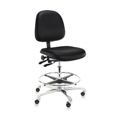 Silla de laboratorio - Score Ergo 2301 - Score BV - para adulto / con respaldo alto / con ruedas