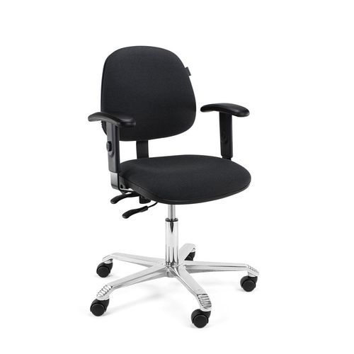 Silla de oficina de laboratorio - Ergo 2300 - Score BV - para adulto / con reposabrazos / con ruedas