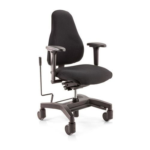 Silla de oficina para personas con movilidad reducida - Mobility100 Medium - Score BV - con reposabrazos / con reposapiés / con ruedas