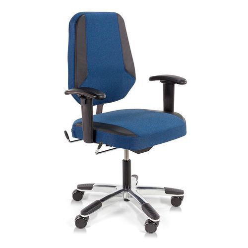Silla de oficina bariátrica - MaXX M - Score BV - con reposabrazos / con ruedas / con respaldo alto