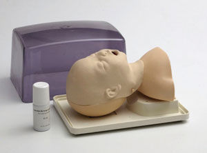 Maniquí de prácticas para atención general - ERTUNÇ ÖZCAN - de anatomía / de intubación / de bebé