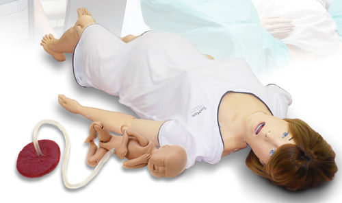 Simulador de formación - SimMom - ERTUNÇ ÖZCAN - para atención general / de anatomía / femenino