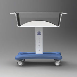 Cuna hospitalaria de altura variable - Baby Comfort - ERTUNÇ ÖZCAN - Trendelenburg / Trendelenburg invertida / de acero inoxidable