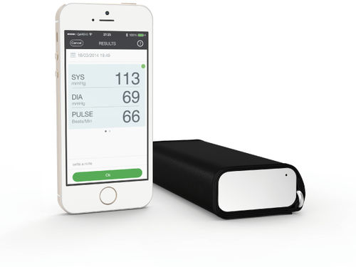 Tensiómetro electrónico automática - QardioArm - Qardio - inalámbrica / iOS