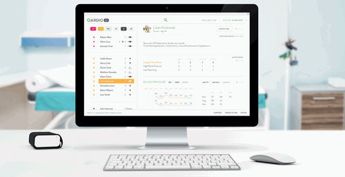 Software de monitorización - QardioMD  - Qardio - de gestión de datos / de análisis / para monitor de presión arterial