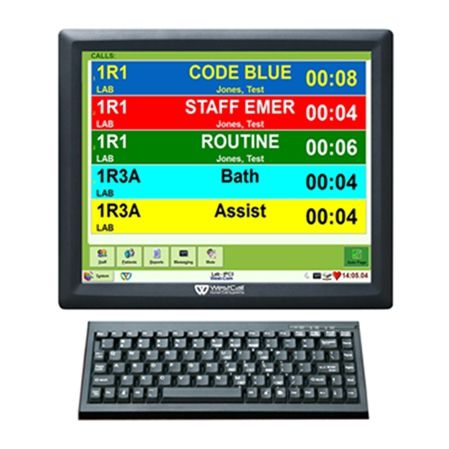 Sistema de gestión de datos - FC-CDT2, FC-CDT - WestCall - de la información / de llamada a enfermero / de hospital