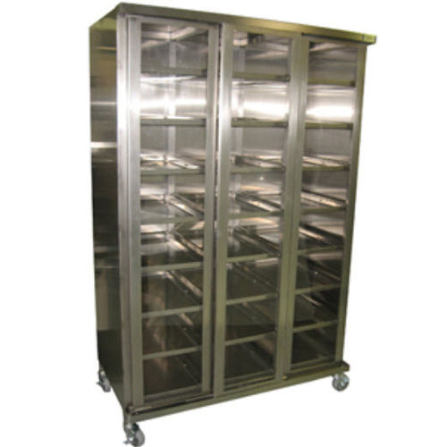 Armario para instrumental - GAT-STORAGECONSOLE-245078-SS - G2 Automated Technologies , LLC. - para sala de operaciones / con ruedas / de acero inoxidable