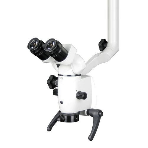 Microscopio quirúrgico para odontología - optiloupe|SCOPE - Optiloupe - con ruedas