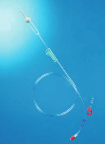 Set de perfusión con conector en Y - Nipro - con grifo / con cámara de goteo