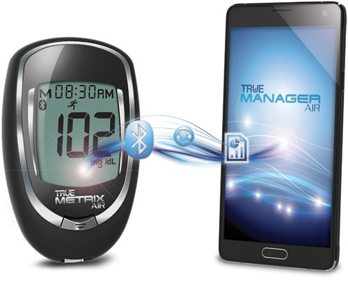 Sistema de gestión de datos - TRUE MANAGER™ - Trividia Health - de glucemia / inalámbrico