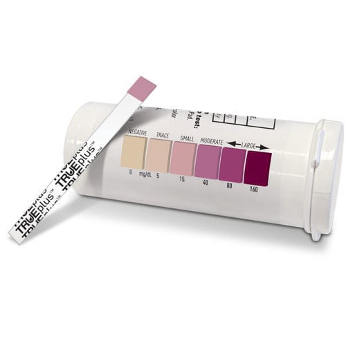 Tira de prueba de diabetes - TRUEplus™ - Trividia Health - para análisis de orina / de cetonemia / de sangre