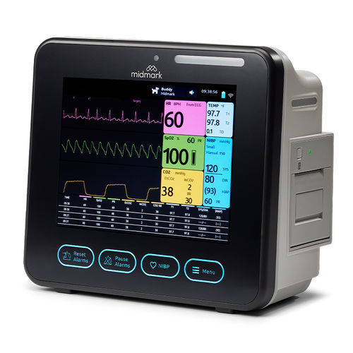 Monitor multiparamétrico compacto - Midmark Animal Health - portátil / ECG / TEMP
