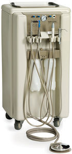 Portainstrumentos para unidad dental con ruedas - VetPro 1000 - Midmark Animal Health - veterinario