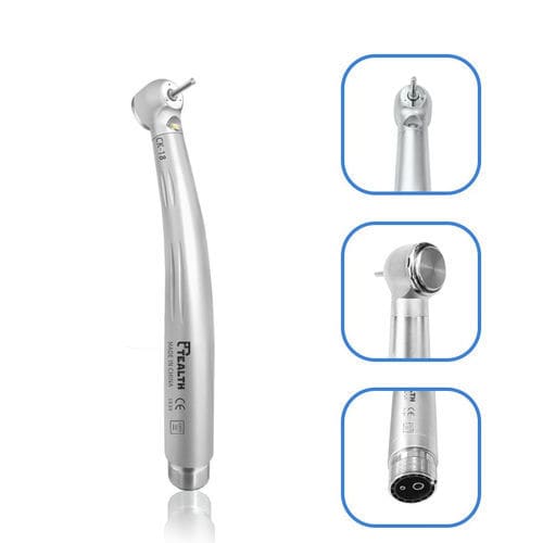 Turbina para odontología - CK-18-B2 - Tealth Foshan Medical Equipment Co.,Ltd - de aire / con pulsador / de acero inoxidable