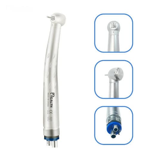 Turbina para odontología - CK03 - Tealth Foshan Medical Equipment Co.,Ltd - de aire / con pulsador / con caño simple externo