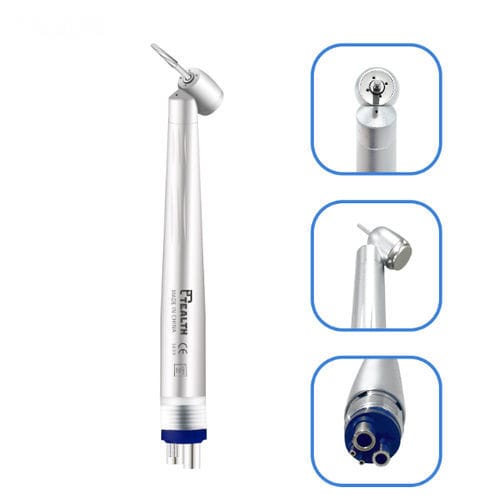 Turbina para odontología - CK45 - Tealth Foshan Medical Equipment Co.,Ltd - de aire / 45° / con pulsador