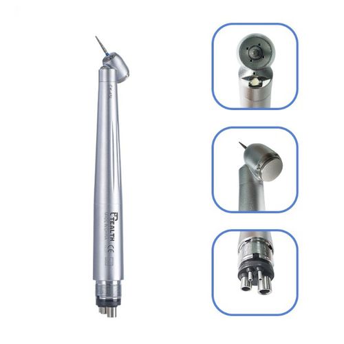 Turbina para odontología - CK45L - Tealth Foshan Medical Equipment Co.,Ltd - de aire / 45° / con pulsador