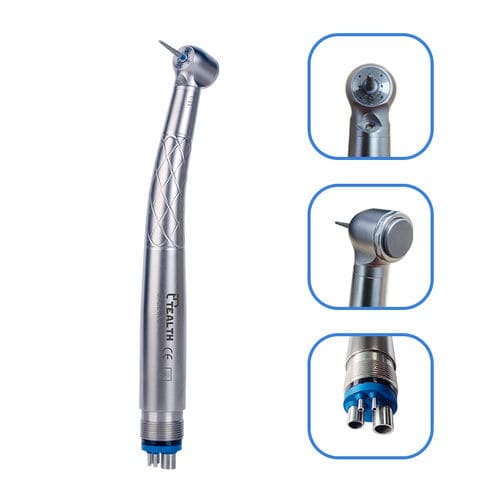 Turbina para odontología - T-11 - Tealth Foshan Medical Equipment Co.,Ltd - de aire / con pulsador / de acero inoxidable