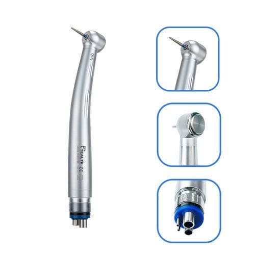 Turbina para odontología - CK01 - Tealth Foshan Medical Equipment Co.,Ltd - de aire / con pulsador / con caño triple externo