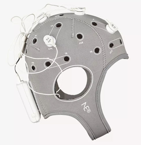 Casco EEG 8 canales - Enobio 8 - Neuroelectrics - para adulto / gris