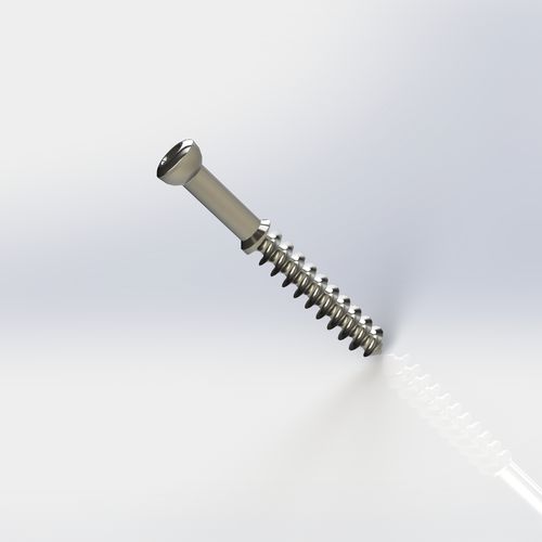 Tornillo de compresión ósea genérico - 36.217 series - Medicalex - de acero inoxidable / bloqueado / para esponjoso