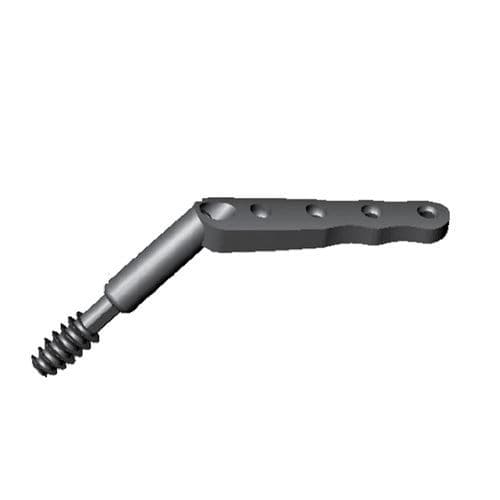 Placa de compresión para cabeza femoral - 36.080 series - Medicalex - porción proximal / metálica