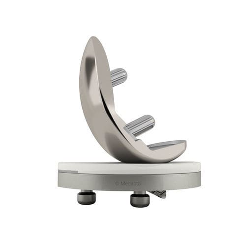 Prótesis de rodilla unicompartimental - MOTO® MEDIAL - Medacta - de revisión / de platillo fijo / cementada