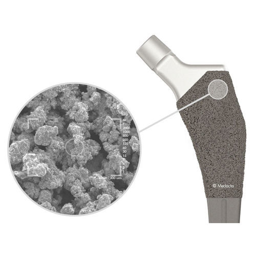 Vástago femoral no cementado - MectaGrip® - Medacta