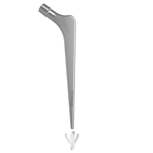 Vástago femoral de revisión - X-acta® - Medacta - cementado