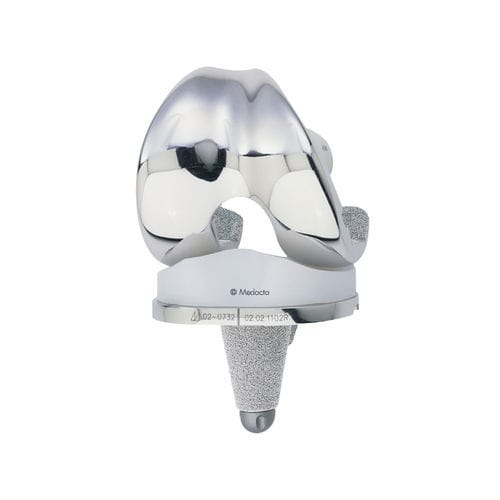 Prótesis de rodilla tricompartimental - Cinétique  - Medacta - izquierda / derecha
