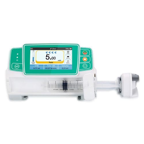 Bomba de jeringa 1 vía - SP50 - Siriusmed - programable / automática / inalámbrica