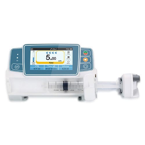 Bomba de jeringa 1 vía - SP50 Pro - Siriusmed - ATIV / programable / automática