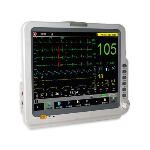 Monitor de paciente de mesa - HT9 - Siriusmed - ECG / RESP / TEMP