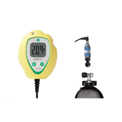 Analizador de oxígeno - MAXO2+AE Scuba - Maxtec - para dispositivos médicos / portátil / digital