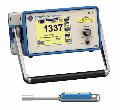 Sonda Gamma para la detección del ganglio centinela - SG04 - Crystal Photonics - con colimador portátil