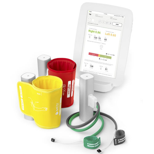 Monitor de paciente compacto - MESI mTABLET TBI - MESI - de presión sistólica / ITB / no invasivo