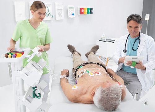 Electrocardiógrafo para diagnóstico en reposo - MESI mTABLET ECG - MESI - 12 canales / para tablet / con pantalla táctil