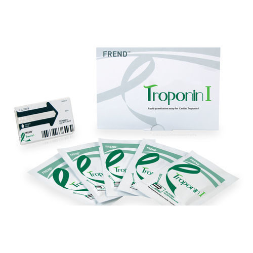 Prueba rápida para enfermedades cardiovasculares - FRTI 025 - NanoEntek - de proteínas / cTnI / de suero
