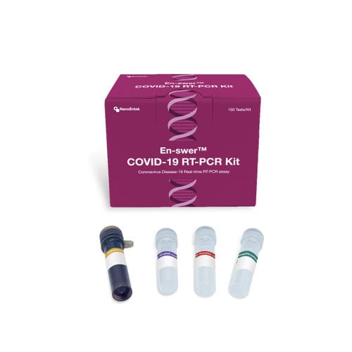 Kit de prueba para COVID-19 - En-swer™  - NanoEntek - de IgG / de IgM / SARS-COV-2