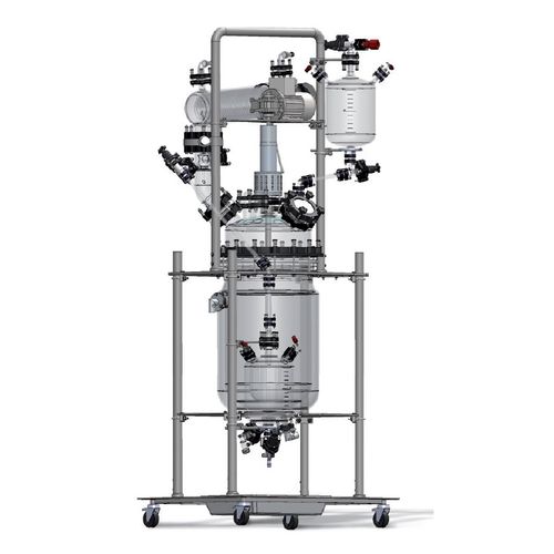 Reactor de laboratorio - SQHK083252 - Steroglass - para la industria farmacéutica / de vidrio / con envoltura