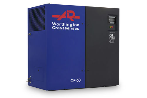 Compresor de aire médico - Gamme OF 20-75 - Worthington Creyssensac - de tornillo / estacionario / sin aceite