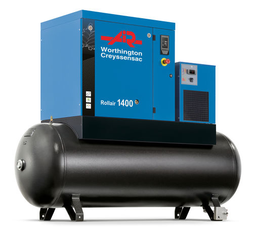Compresor de aire no especificado - ROLLAIR 300-1900 - Worthington Creyssensac - de tornillo / estacionario / lubricado