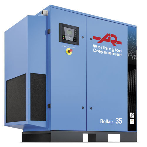 Compresor de aire no especificado - ROLLAIR 30-50E - Worthington Creyssensac - de tornillo / estacionario / lubricado