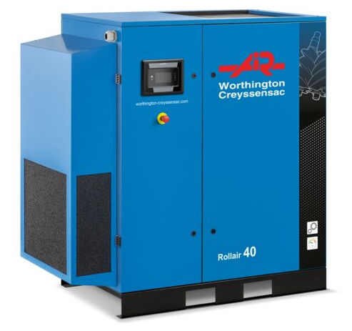 Compresor de aire médico - ROLLAIR 40-60 - Worthington Creyssensac - de tornillo / estacionario / lubricado